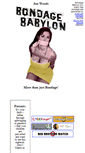 Mobile Screenshot of bondagebabylon.com